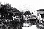 1921-Padova-Veduta del ponte del Businello dal ponte del Maglio,prima degli sventramenti operati per la costruzione di via L.Belludi.